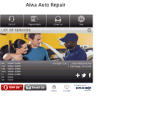 Tablet Screenshot of aiwaauto.com